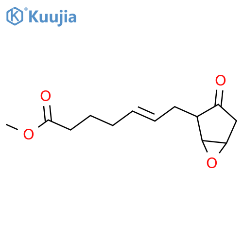 5-Heptenoic acid, 7-(3-oxo-6-oxabicyclo[3.1.0]hex-2-yl)-, methyl ester structure
