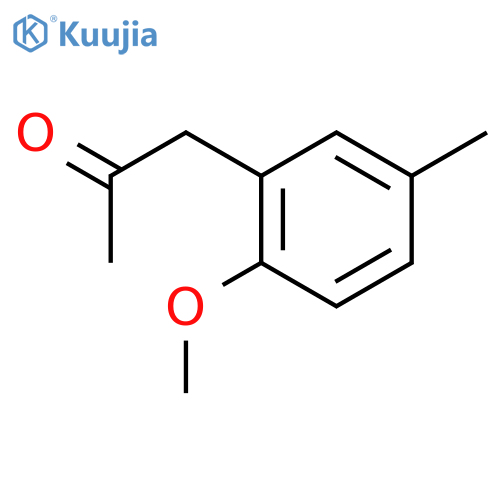 2-Propanone, 1-(2-methoxy-5-methylphenyl)- structure