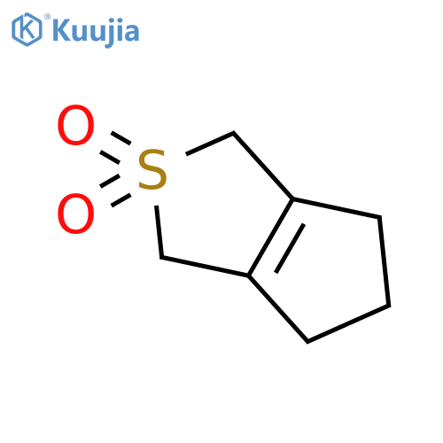 1H-Cyclopenta[c]thiophene, 3,4,5,6-tetrahydro-, 2,2-dioxide structure