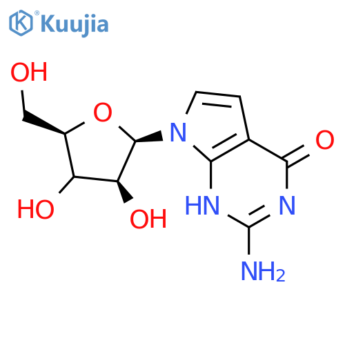 7-Deazaguanosine structure