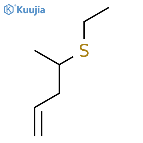 1-Pentene, 4-(ethylthio)- structure