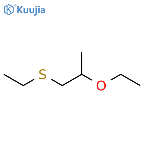 Propane, 2-ethoxy-1-(ethylthio)- structure