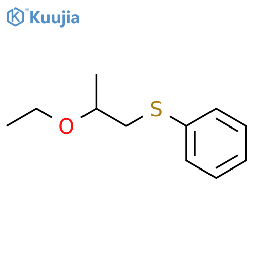 Benzene, [(2-ethoxypropyl)thio]- structure