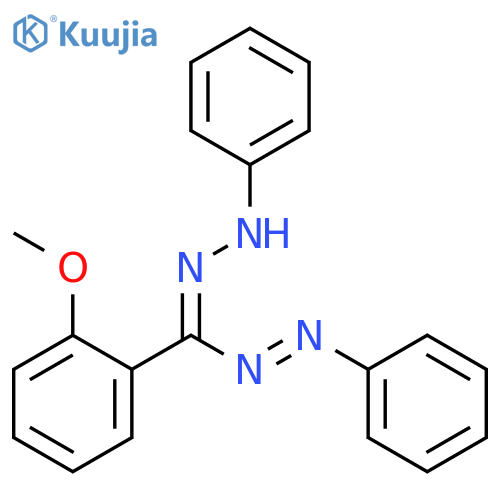 Diazene, [(2-methoxyphenyl)(phenylhydrazono)methyl]phenyl- structure