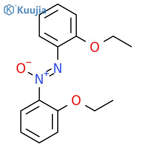 Diazene, bis(2-ethoxyphenyl)-, 1-oxide structure