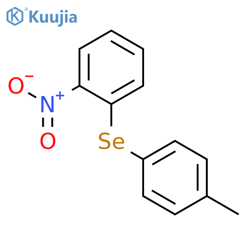 Benzene, 1-[(4-methylphenyl)seleno]-2-nitro- structure