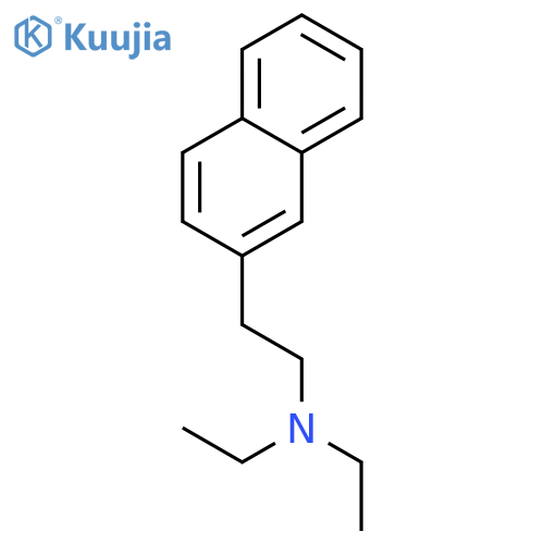 2-Naphthaleneethanamine, N,N-diethyl- structure