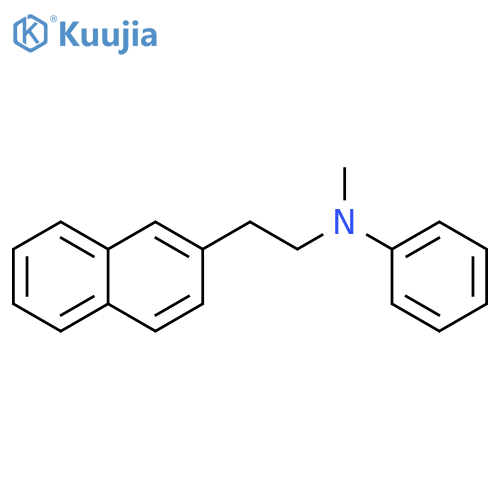 2-Naphthaleneethanamine, N-methyl-N-phenyl- structure