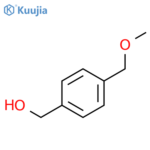 4-(methoxymethyl)phenylmethanol structure