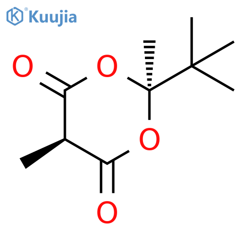 1,3-Dioxane-4,6-dione, 2-(1,1-dimethylethyl)-2,5-dimethyl-, cis- structure