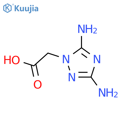 1H-1,2,4-Triazole-1-acetic acid, 3,5-diamino- structure