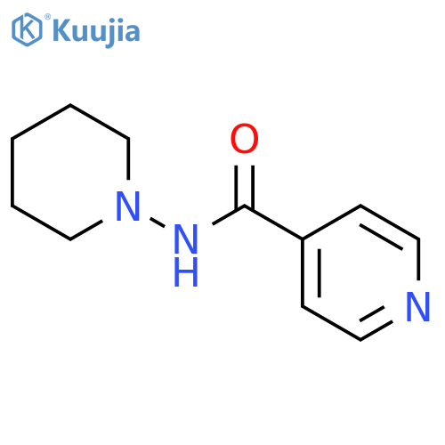 4-Pyridinecarboxamide, N-1-piperidinyl- structure