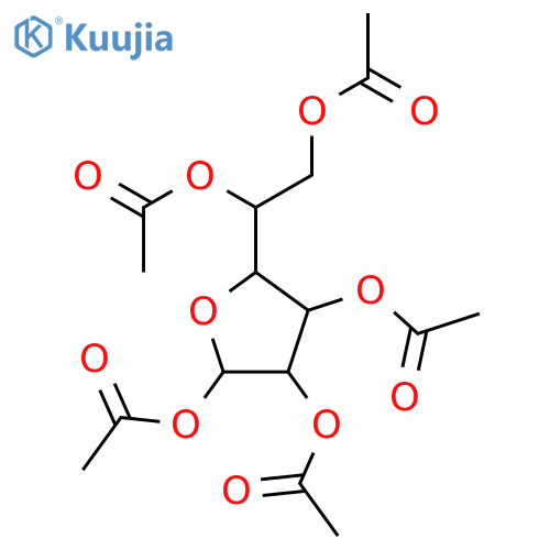 D-Galactofuranose Pentaacetate structure