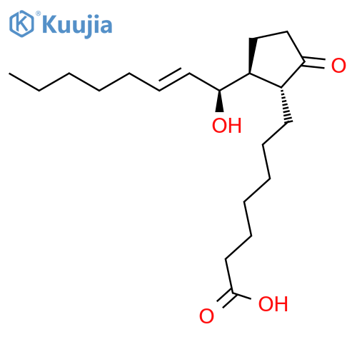 PROST-14-EN-1-OIC ACID, 13-HYDROXY-9-OXO-, (13S,14E)- structure