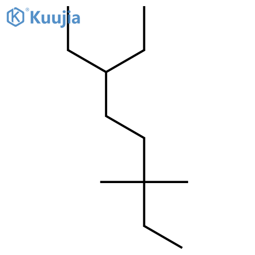 6-Ethyl-3,3-dimethyloctane structure