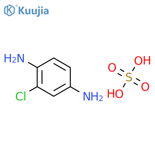 2-Chlorobenzene-1,4-diamine sulfate structure