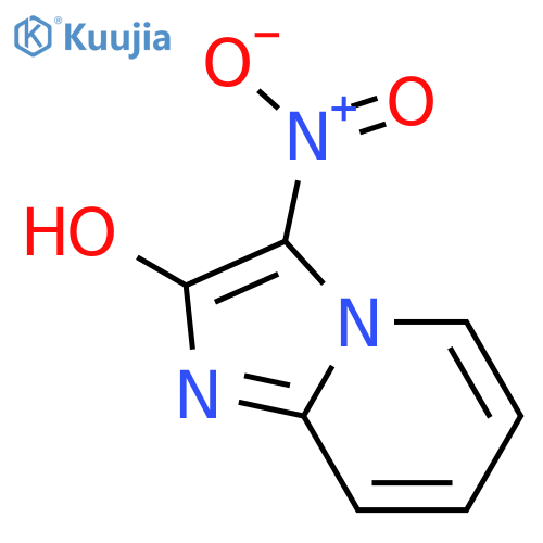 Imidazo[1,2-a]pyridin-2-ol, 3-nitro- structure