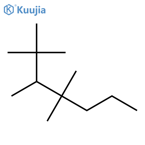 2,2,3,4,4-Pentamethylheptane structure