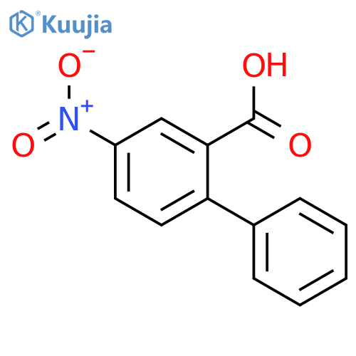 4-Nitro-2'-carboxybiphenyl structure