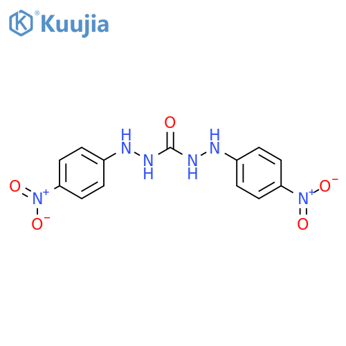 1,3-bis(4-nitrophenyl)aminourea structure