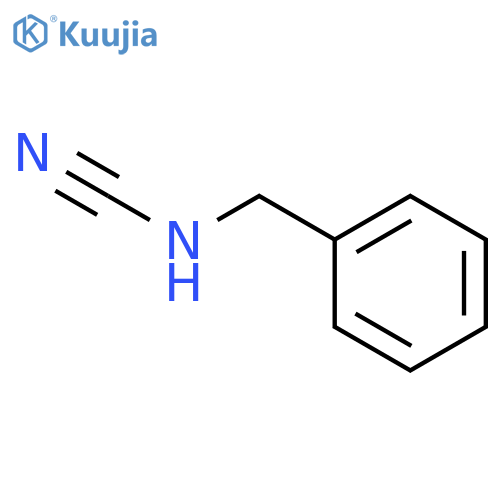 Cyanamide, (phenylmethyl)- structure