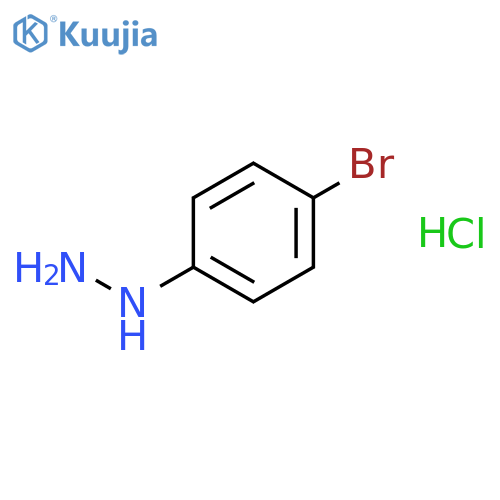 (4-bromophenyl)hydrazine;hydrochloride structure