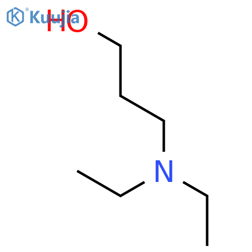 3-Diethylamino-1-propanol structure