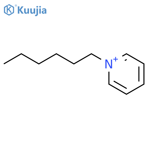 Pyridinium, 1-hexyl-,chloride (1:1) structure
