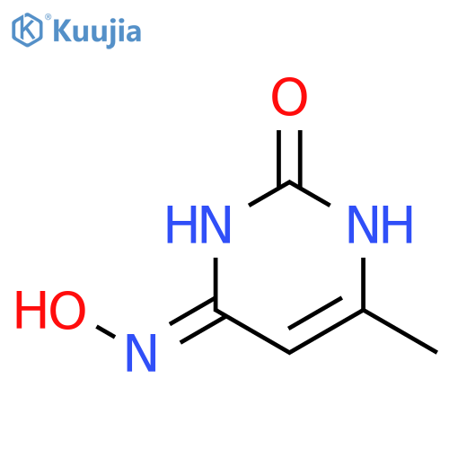 2,4(1H,3H)-Pyrimidinedione, 6-methyl-, 4-oxime (9CI) structure