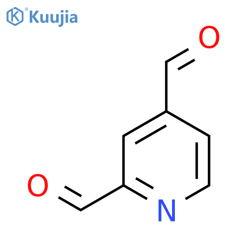 Pyridine-2,4-dicarbaldehyde structure