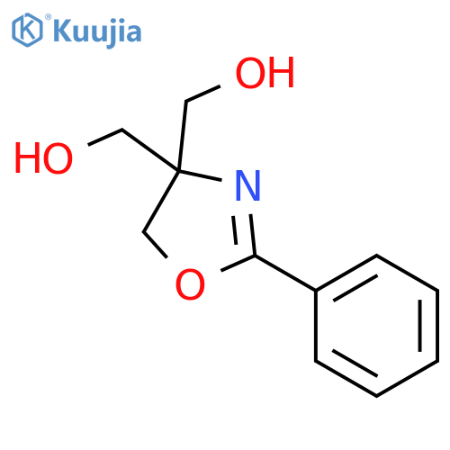 (2-Phenyl-4,5-dihydro-1,3-oxazole-4,4-diyl)dimethanol structure