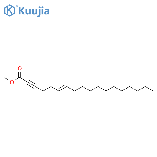 6-Octadecen-2-ynoic acid, methyl ester, (Z)- structure