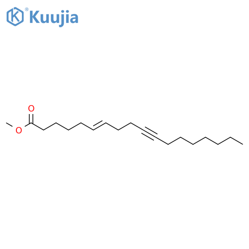 6-Octadecen-10-ynoic acid, methyl ester, (Z)- structure