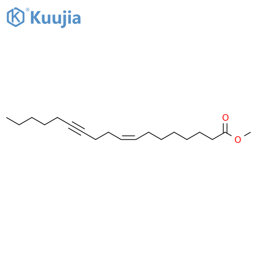 8-Octadecen-12-ynoic acid, methyl ester, (Z)- structure