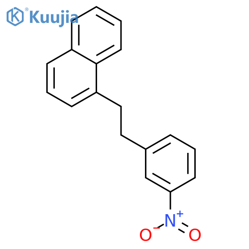 Naphthalene, 1-[2-(3-nitrophenyl)ethyl]- structure