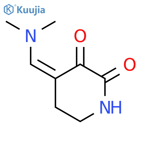 2,3-Piperidinedione, 4-[(dimethylamino)methylene]- structure