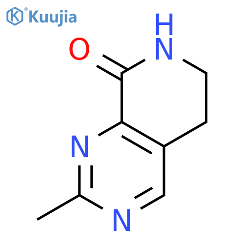 Pyrido[3,4-d]pyrimidin-8(5H)-one, 6,7-dihydro-2-methyl- structure