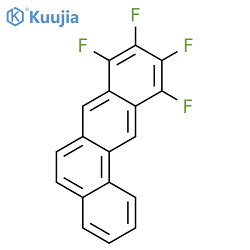 Benz[a]anthracene, 8,9,10,11-tetrafluoro- structure