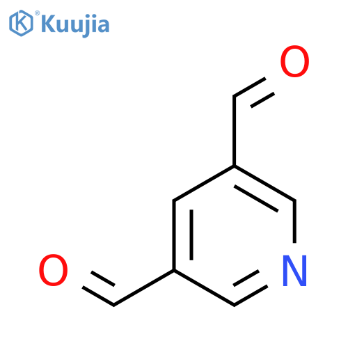 3,5-Pyridinedicarboxaldehyde structure