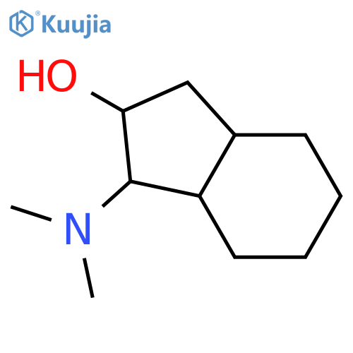 1H-Inden-2-ol, 1-(dimethylamino)octahydro- structure