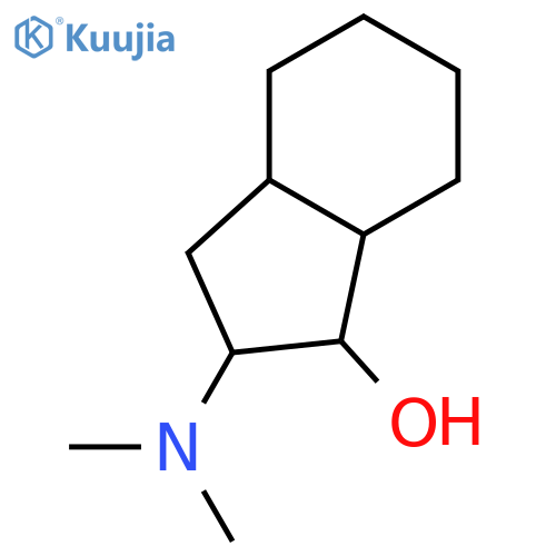 1H-Inden-1-ol, 2-(dimethylamino)octahydro- structure