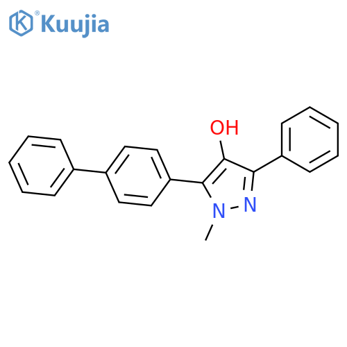 1H-Pyrazol-4-ol, 5-[1,1'-biphenyl]-4-yl-1-methyl-3-phenyl- structure