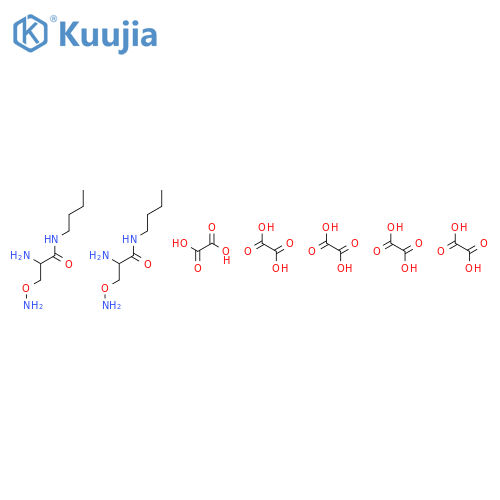 Propanamide, 2-amino-3-(aminooxy)-N-butyl-, (R)-, ethanedioate (2:5) structure