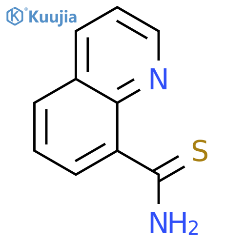 quinoline-8-carbothioic acid amide structure