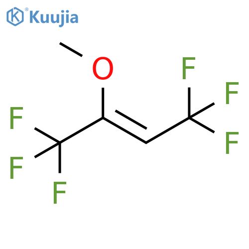 2-Butene, 1,1,1,4,4,4-hexafluoro-2-methoxy-, (Z)- structure