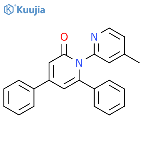 [1(2H),2'-Bipyridin]-2-one, 4'-methyl-4,6-diphenyl- structure