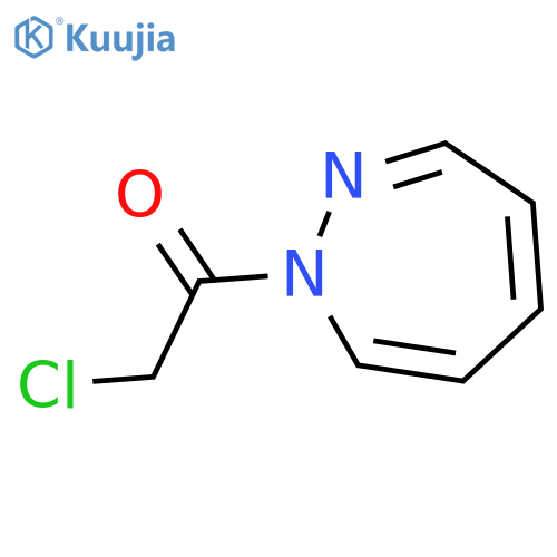 1H-1,2-Diazepine, 1-(chloroacetyl)- structure