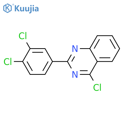 Quinazoline, 4-chloro-2-(3,4-dichlorophenyl)- structure