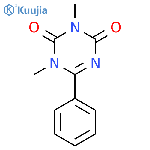 1,3,5-Triazine-2,4(1H,3H)-dione, 1,3-dimethyl-6-phenyl- structure