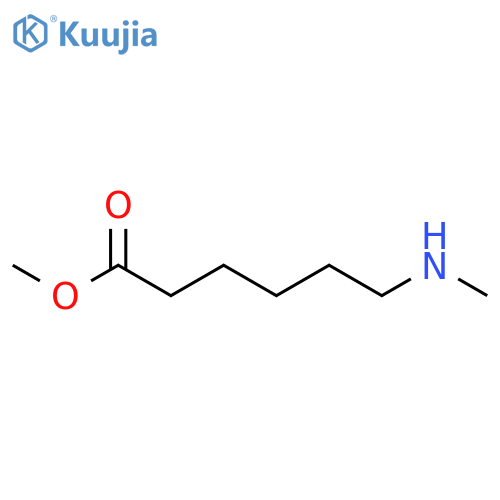 Hexanoic acid, 6-(methylamino)-, methyl ester structure